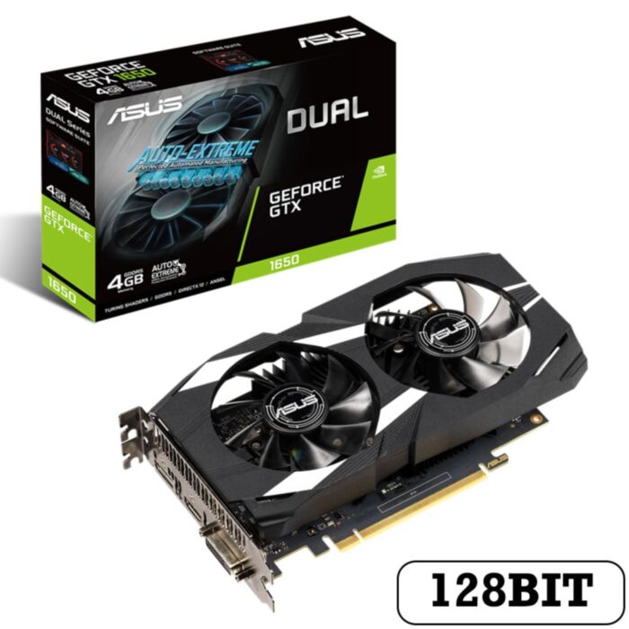 ASUS DUAL GTX 1650 4G GDDR5 128Bit
