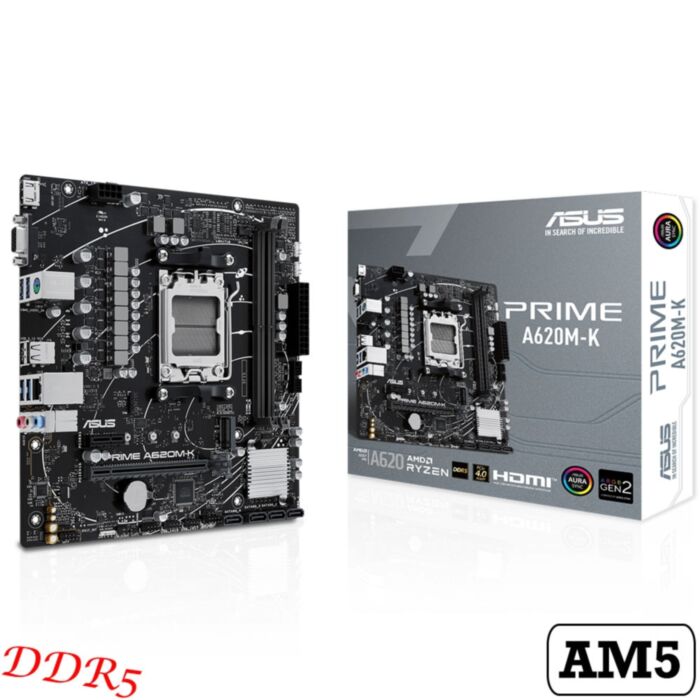 ASUS MAINBOARD AMD PRIME A620M-K DDR5 AM5