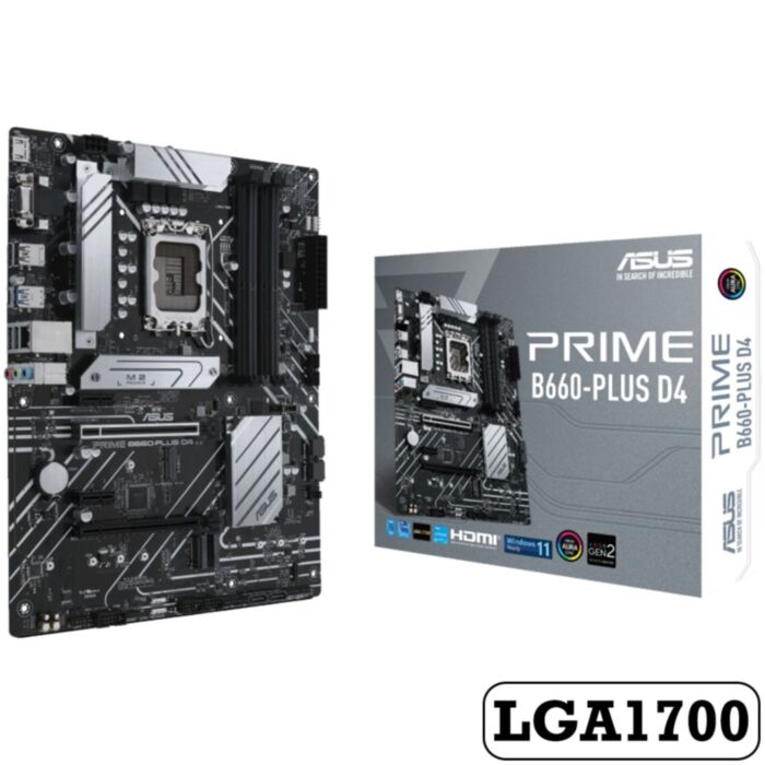 ASUS PRIME B660-PLUS D4 LGA1700