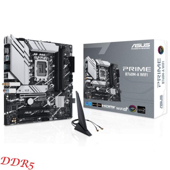 ASUS MAINBOARD PRIME B760M-A WIFI LGA1700 DDR5