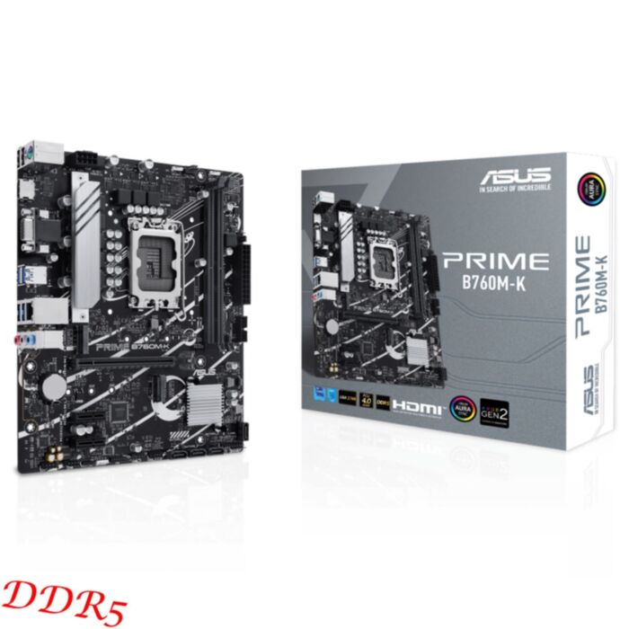 ASUS MAINBOARD PRIME B760M-K LGA1700 DDR5