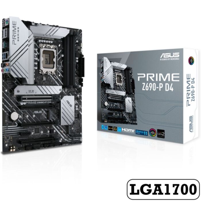 ASUS PRIME Z690-P D4 LGA1700 DDR4
