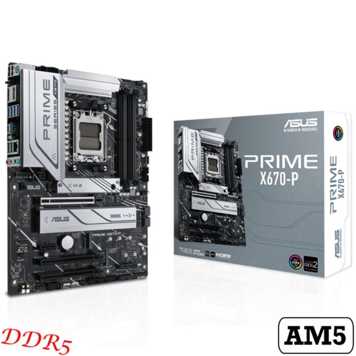ASUS MAINBOARD AMD PRIME X670-P DDR5 AM5