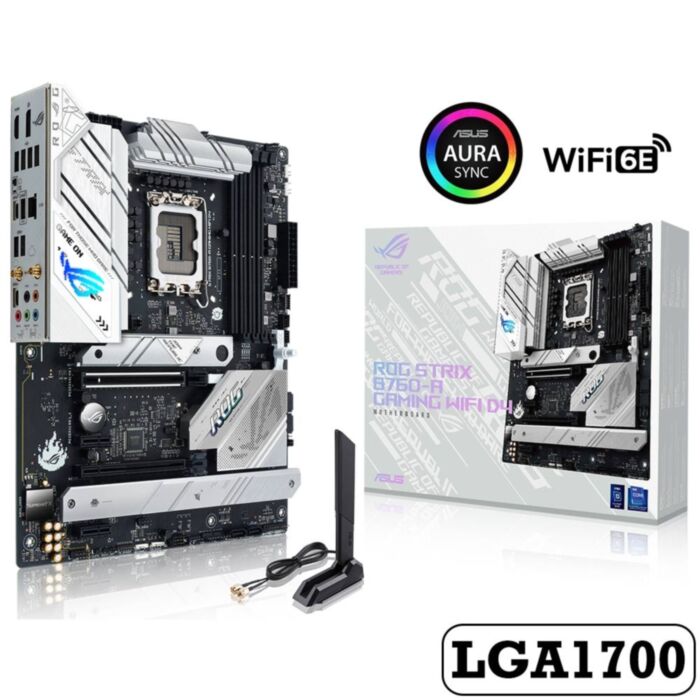 ASUS MAINBOARD ROG STRIX B760-A GAMING WIFI D4 LGA1700 DDR4