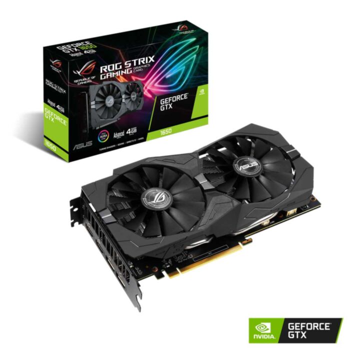 کارت گرافیک ایسوس ROG STRIX GTX1650 A4G GAMING