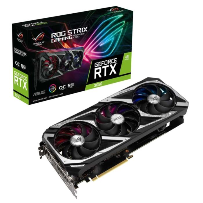 کارت گرافیک ایسوس ROG Strix RTX 3050 OC 8GB