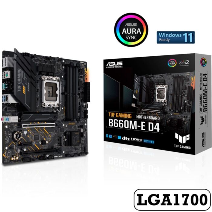 MAINBOARD ASUS TUF GAMING B660M-E D4