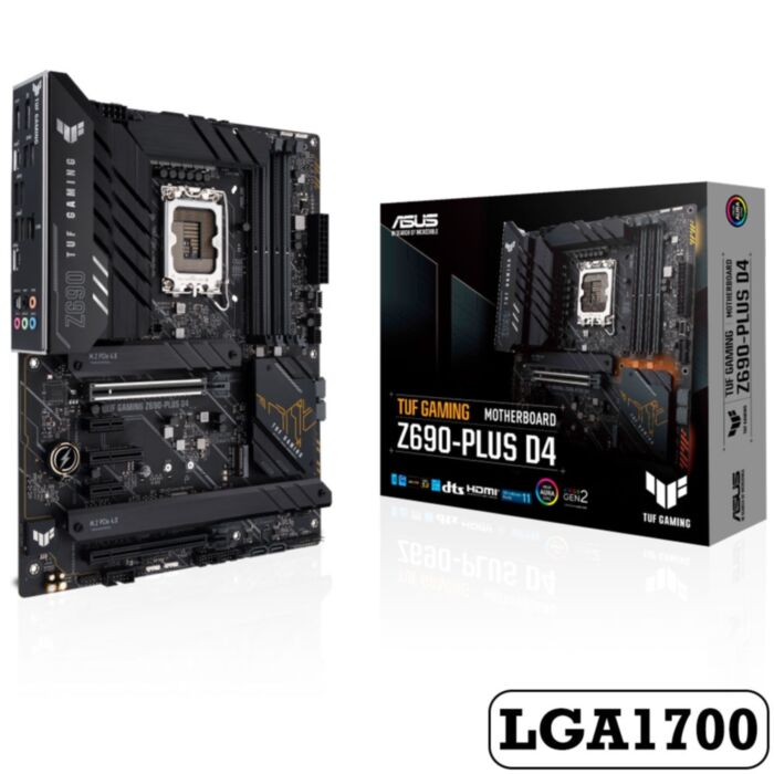  TUF GAMING Z690-PLUS D4 LGA1700 DDR4