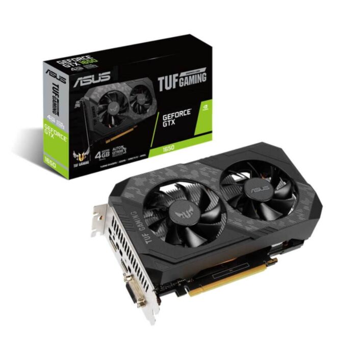 کارت گرافیک ایسوس TUF GTX1650 4GD6-P GAMING