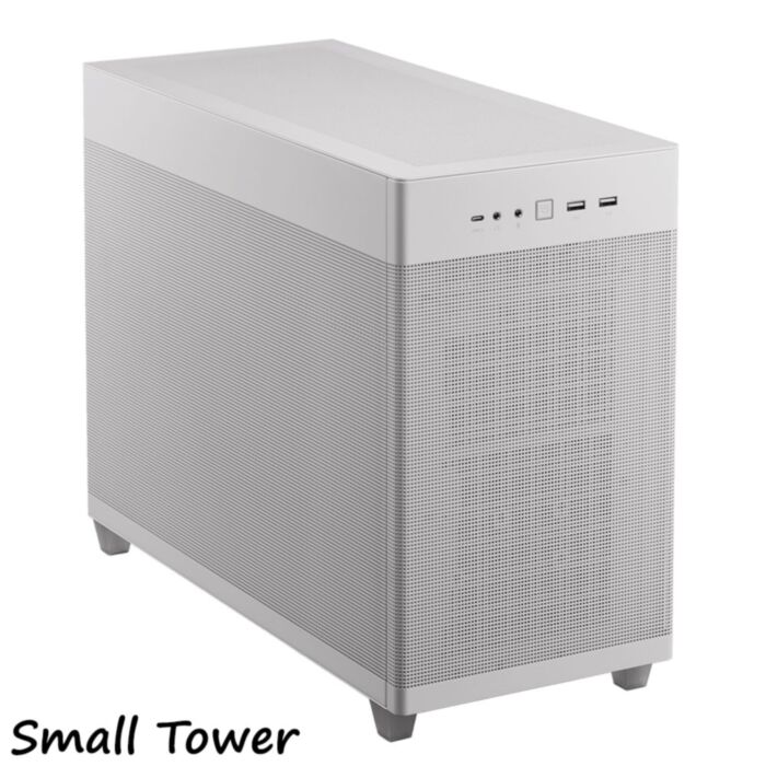 ASUS CASE COMPUTER Prime AP201 WHITE Small Tower