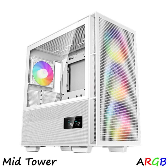 DEEP COOL CASE COMPUTER CH560 DIGITAL WH