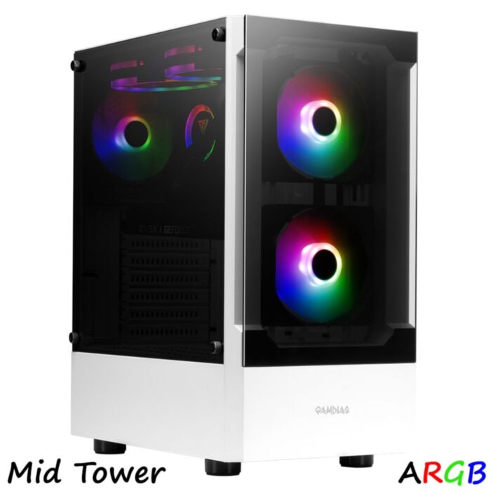 GAMDIAS CASE COMPUTER TALOS E3 WH