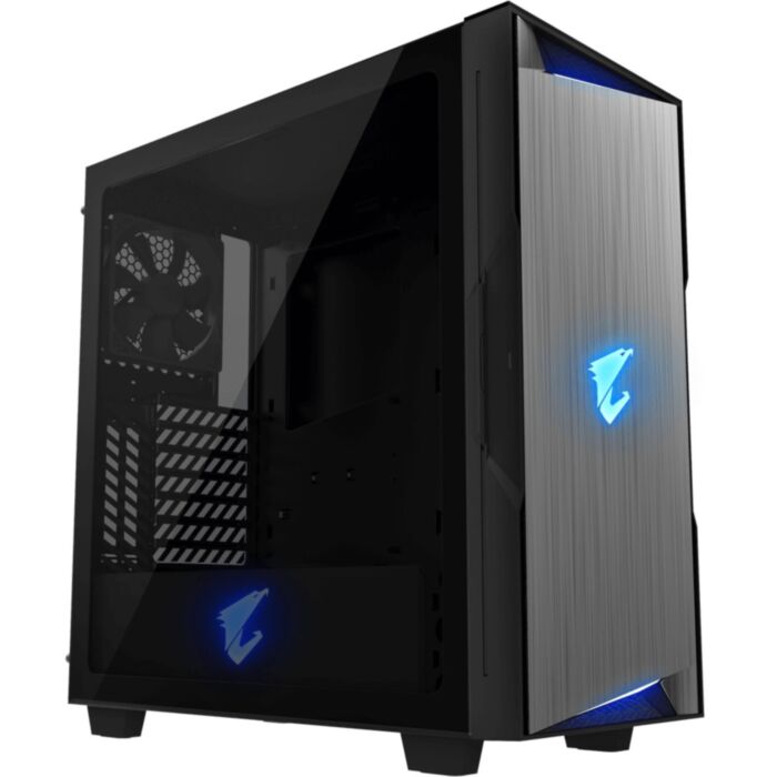 کیس گیمینگ درب شیشه ای آئوروس گیگابایت مدل GIGABYTE AORUS C300 GLASS
