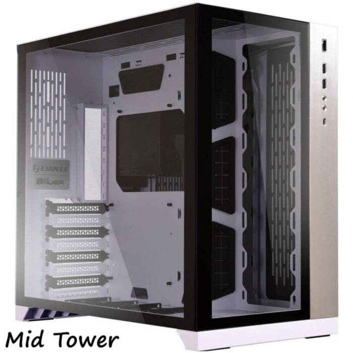 LIAN LI CASE COMPUTER PC-O11-DYNAMIC WHITE Mid Tower