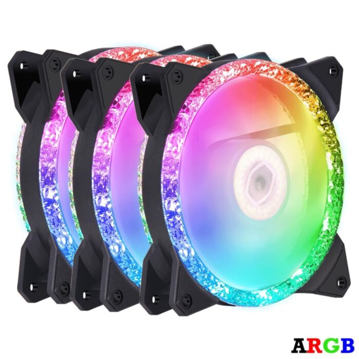  فن کیس کولر مستر مدل MASTERFAN MF120 PRISMATIC 3 IN 1