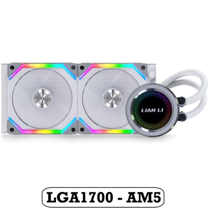 خنک کننده مایع پردازنده سفید لیان لی Galahad AIO UNI FAN SL 240