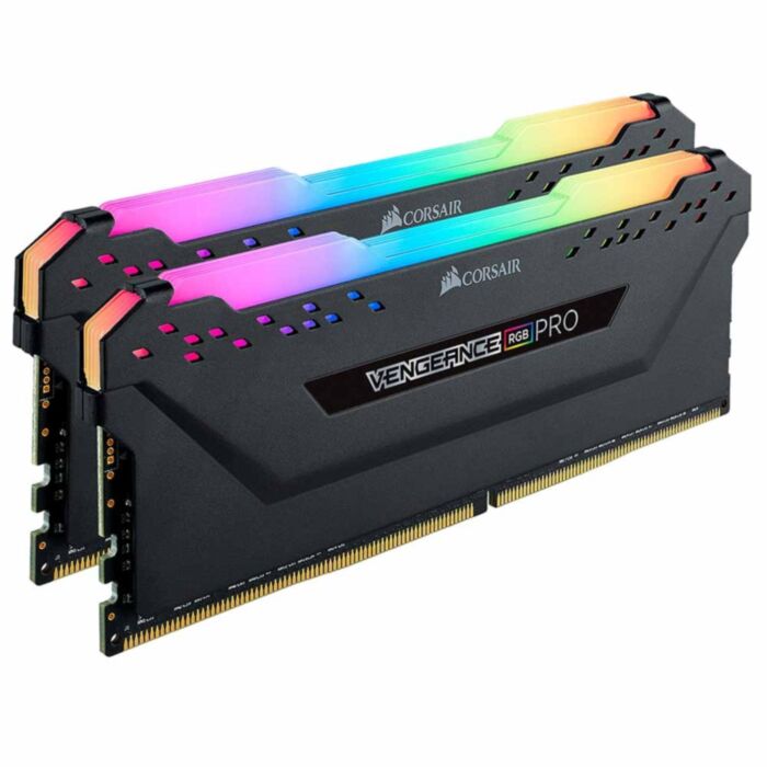 رم کورسیر 32 گیگابایت دو کانال DDR4 CL18 باس 3600 مدل Vengeance PRO RGB 