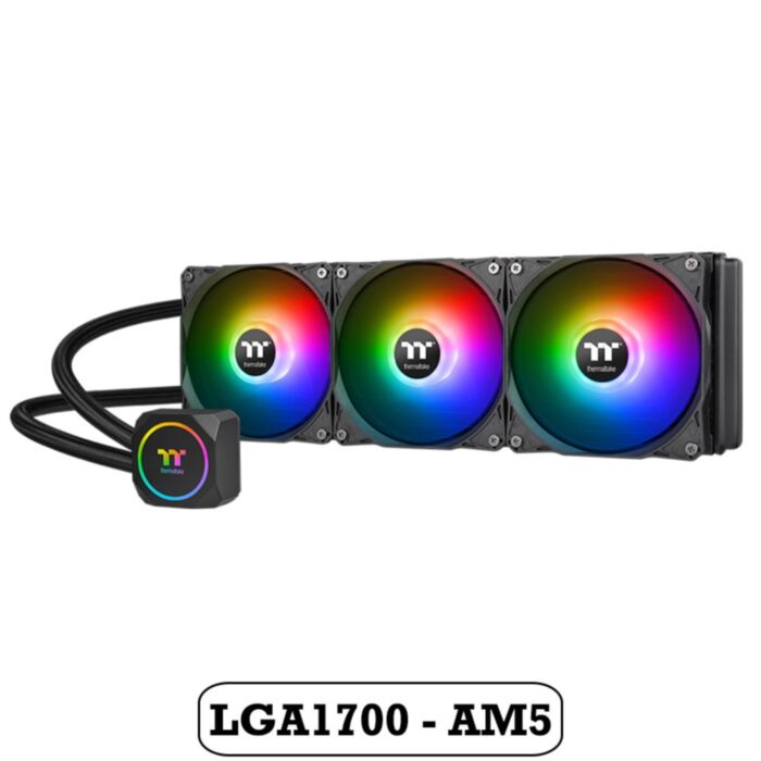 THERMALTAKE TH360 ARGB Sync AIO CPU Liquid Cooler LGA1700 - AM5