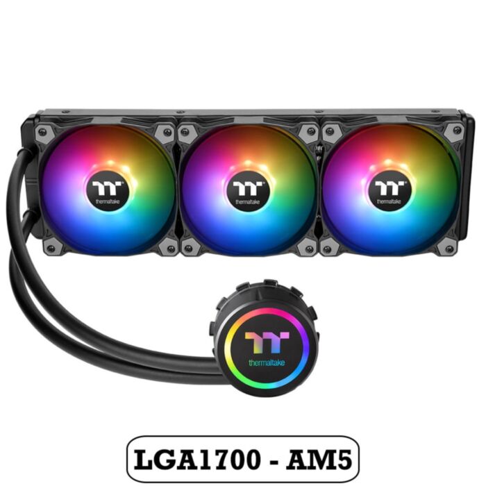 THERMALTAKE Water 3.0 360 ARGB Sync CPU Liquid Cooler LGA1700 - AM5