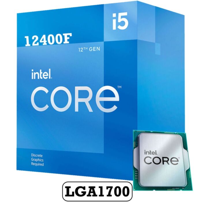 CPU INTEL CORE i5-12400F TRAY LGA1700