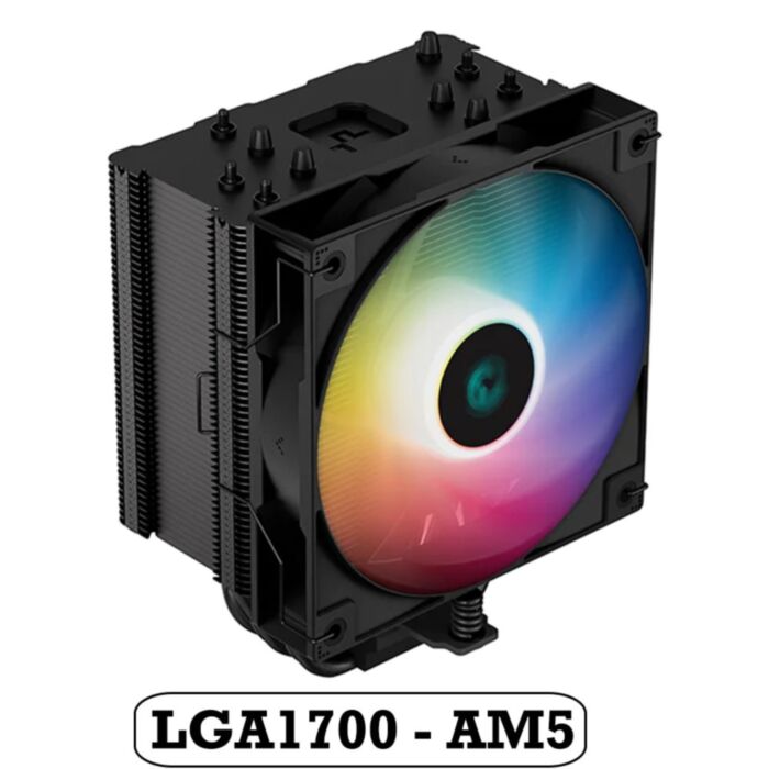 DEEPCOOL AG500 BK ARGB CPU AIR COOLERS LGA1700 , AM5