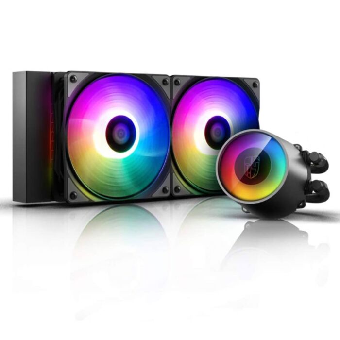 خنک کننده 240 سی پی یو دیپ کول Castle 240RGB V2