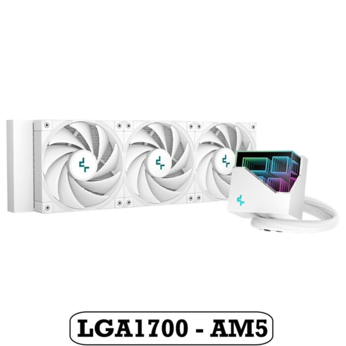 DEEPCOOL LT720 WH CPU Water Cooler WHITE LGA1700