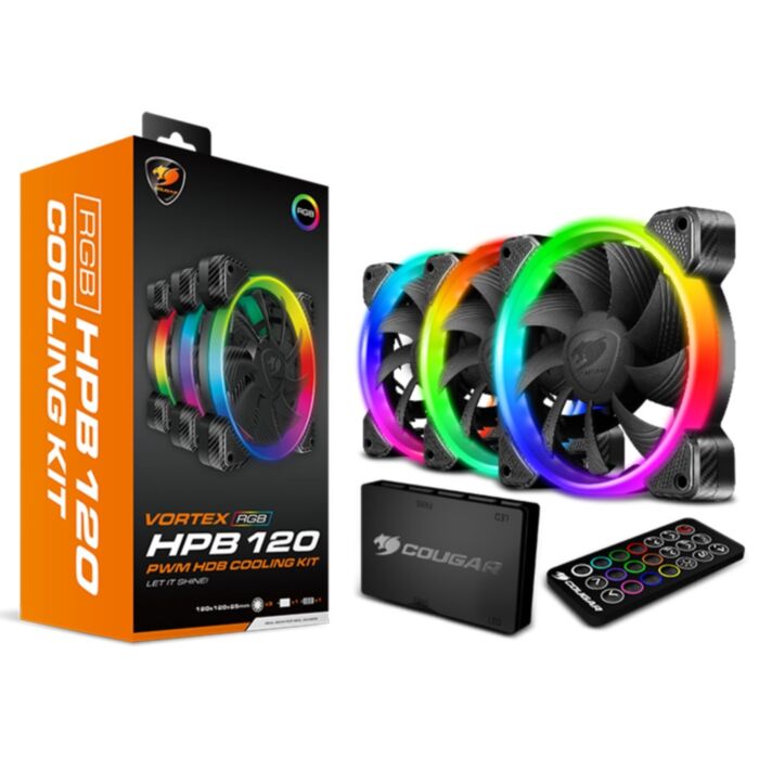 COUGAR VORTEX HPB 120 RGB 3 IN 1 Case Fan 