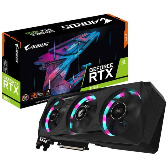 کارت گرافیک AORUS RTX 3050 ELITE 8G