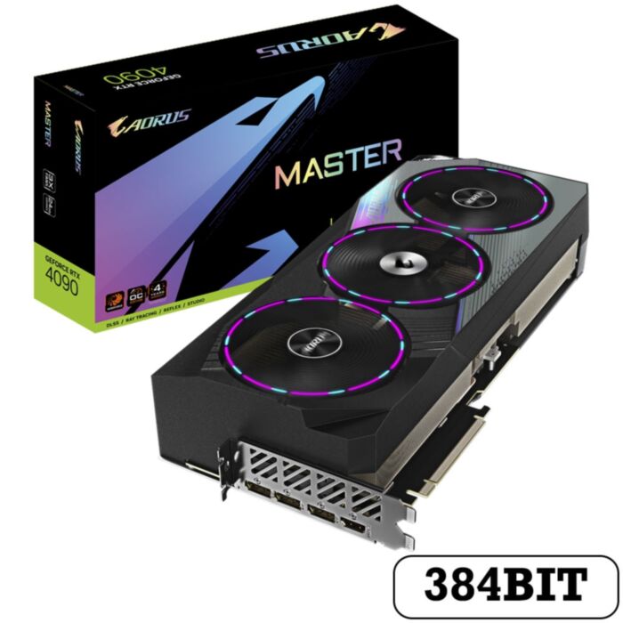 GIGABYTE AORUS RTX 4090 24GB MASTER GDDR6X 384BIT