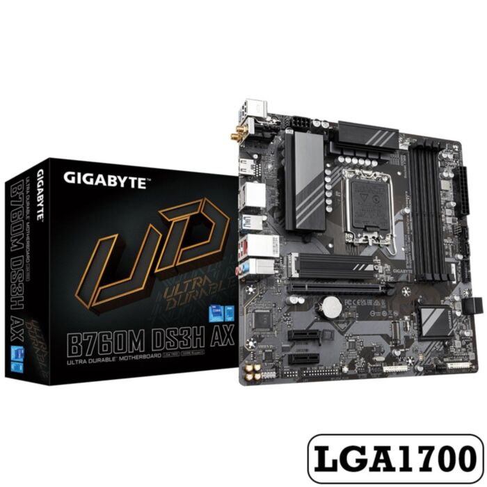 GIGABYTE B760M DS3H AX DDR5