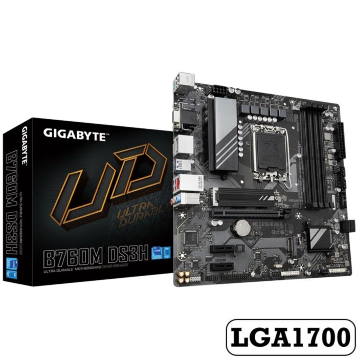 GIGABYTE B760M DS3H DDR5