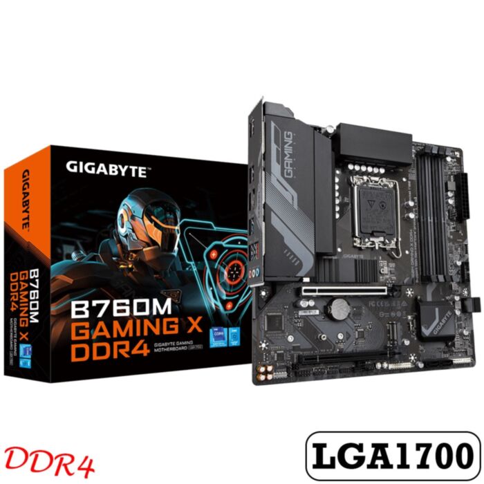 GIGABYTE MAINBOARD B760M GAMING X DDR4 LGA1700