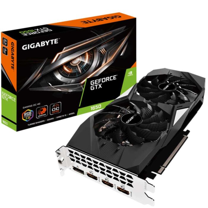 کارت گرافیک گیگابایت GTX1650 GAMING OC 4G