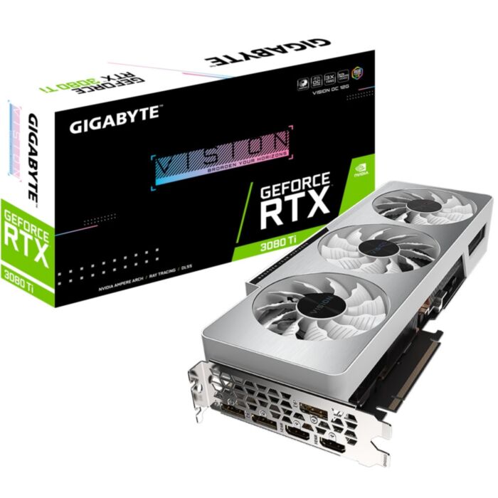 خرید کارت گرافیک 384 بیت GIGABYTE RTX 3080 Ti VISION OC 12G