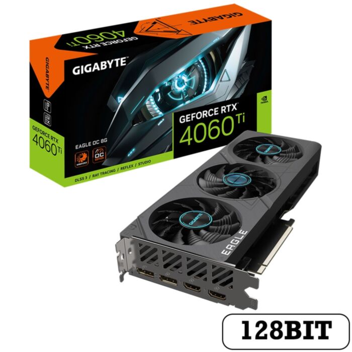 GIGABYTE RTX 4060 Ti EAGLE OC 8G GDDR6 128Bit