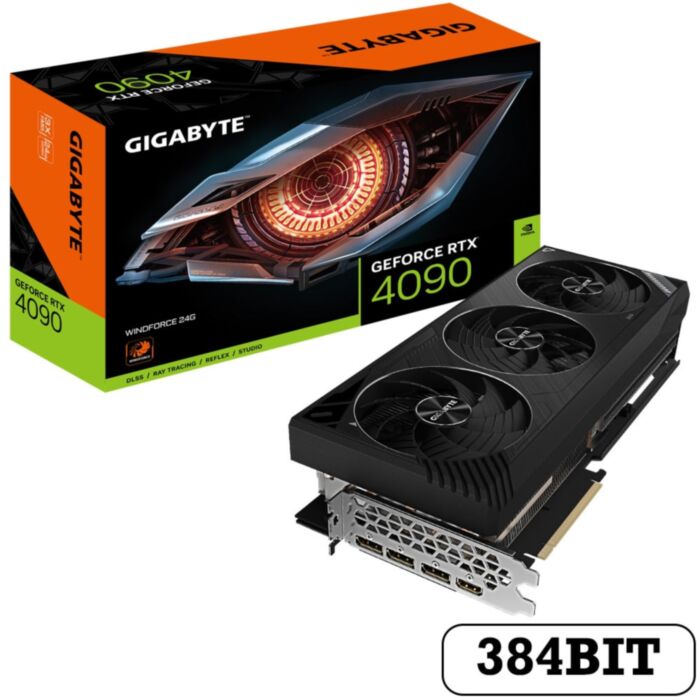 GIGABYTE RTX 4090 WINDFORCE 24GB GDDR6X 384BIT