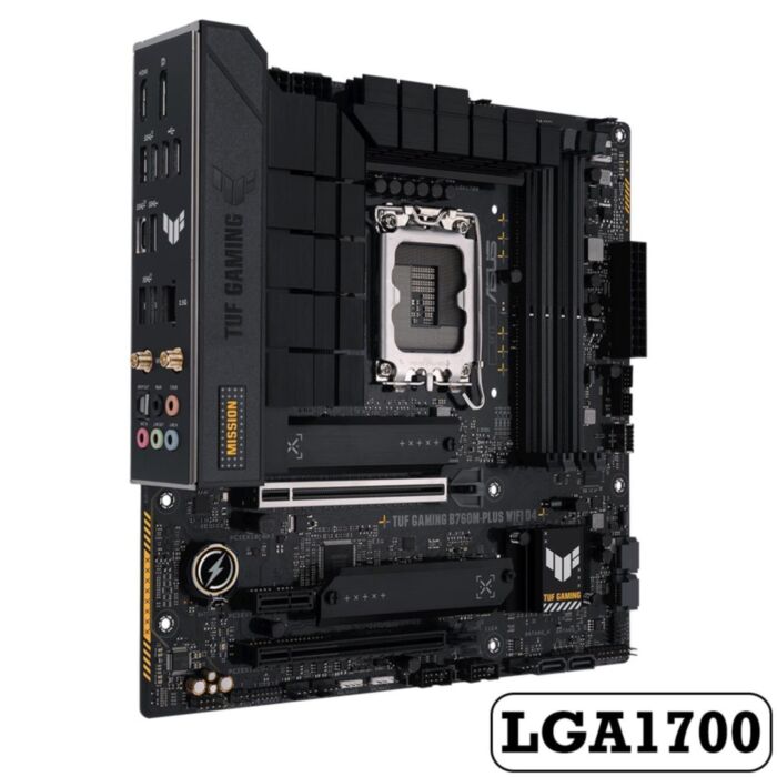 ASUS MAINBOARD TUF GAMING B760M-PLUS WIFI D4 LGA1700 DDR4