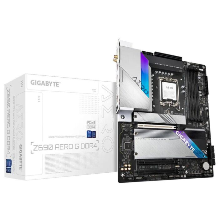 خرید مادربرد GIGABYTE Z690 AERO G حافظه DDR4