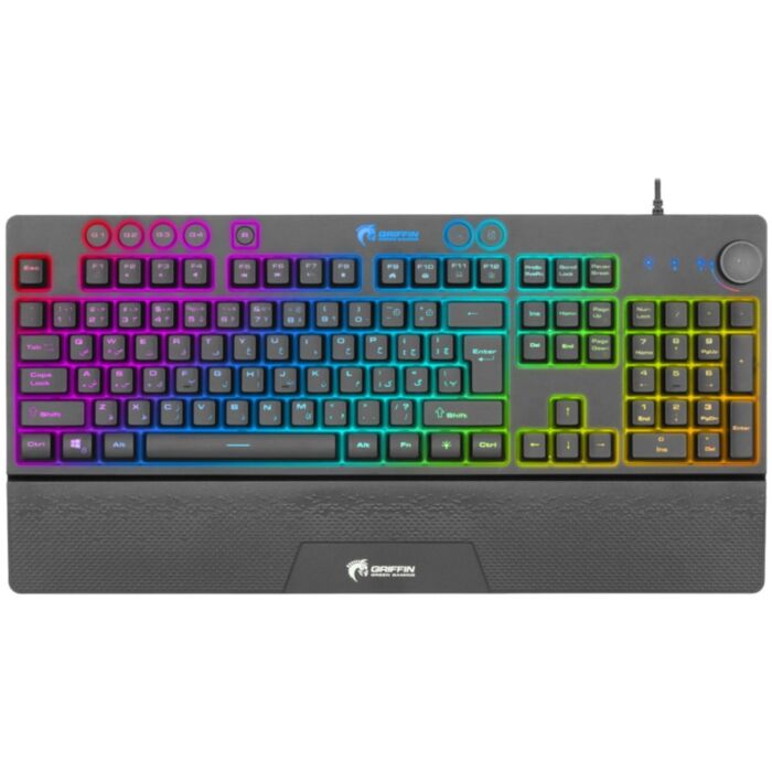 KEYBOARD GREEN GK703 RGB