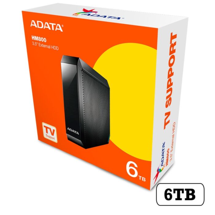 ADATA HM800 6TB 3.5" External Hard Drive