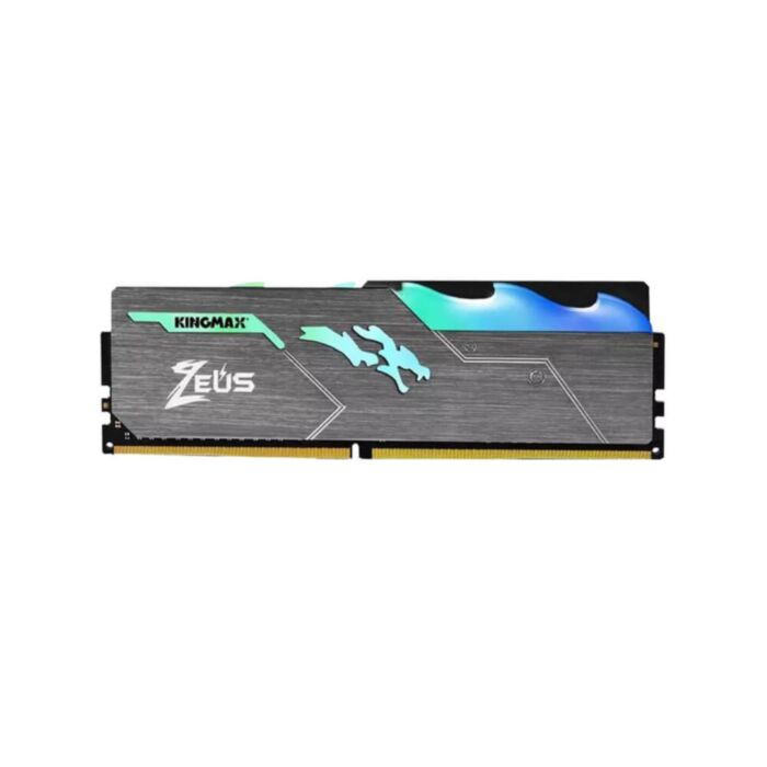 رم گیمینگ کینگ مکس 8 گیگابایت DDR4 CL17 باس 3200 مدل Zeus Dragon RGB GAMING 