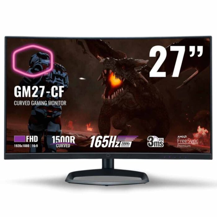 مانیتور گیمینگ کولر مستر GM27-CF سایز 27 اینچ