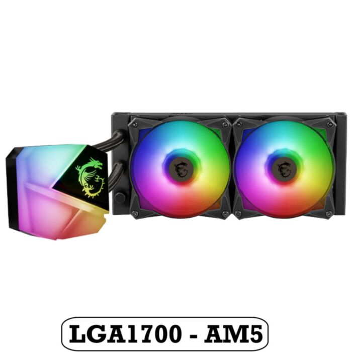 MSI MAG CORELIQUID C240 CPU Liquid Cooler LGA1700 - AM5