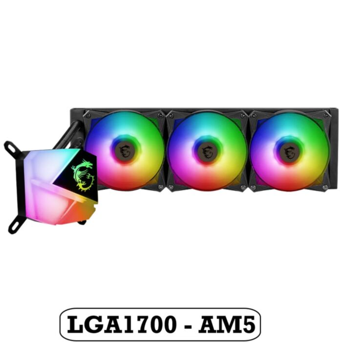 MSI MAG CORELIQUID C360 CPU Liquid Cooler LGA1700 - AM5
