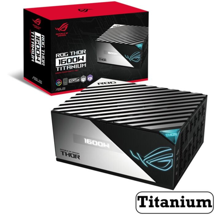 POWER ROG THOR 1600T GAMING 80 PLUS Titanium Full Modular