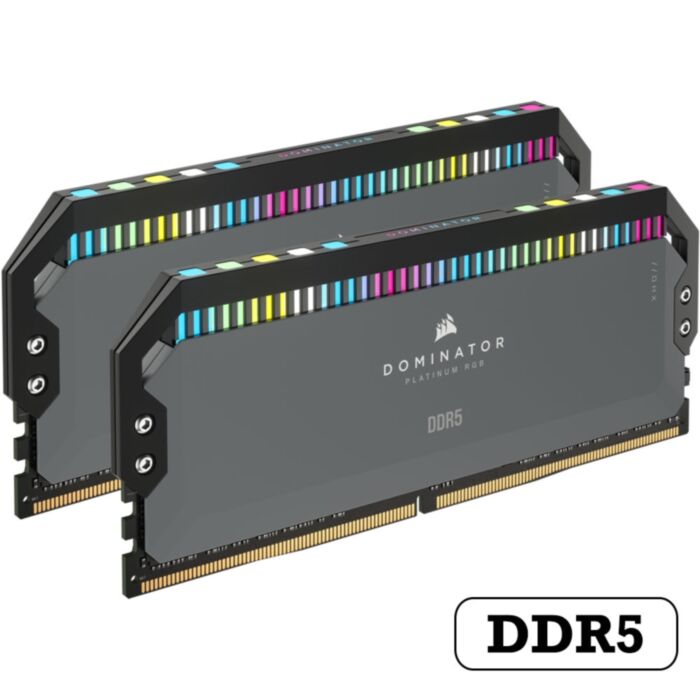 CORSAIR Dominator Platinum RGB 32G DDR5 6000MHz DUAL Channel CL30
