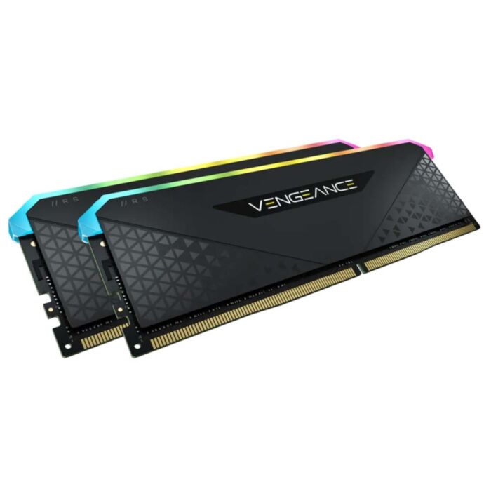 رم کورسیر 32 گیگابایت (2×16) دو کانال DDR4 3200 مدل Vengeance RS RGB CL16