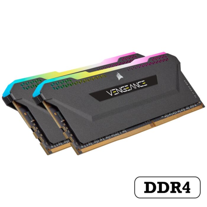 CORSAIR Vengeance RGB PRO SL 64G DDR4 3200MHz DUAL Channel (32GB*2) Desktop RAM CL16