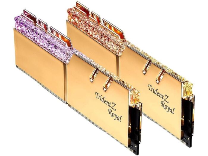 رم جی اسکیل 16 گیگابایت دو کاناله DDR4 CL18 باس 4600 مدل Trident Z Royal
